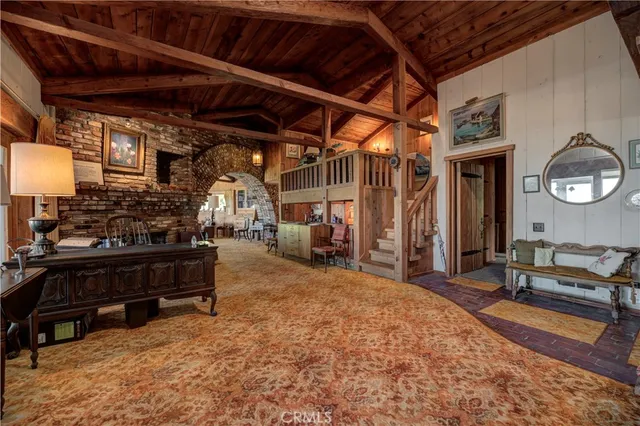 a view of a room with chairs