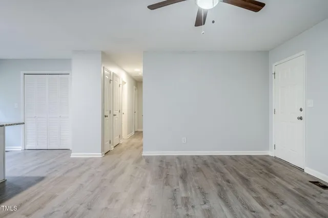 a view of front door