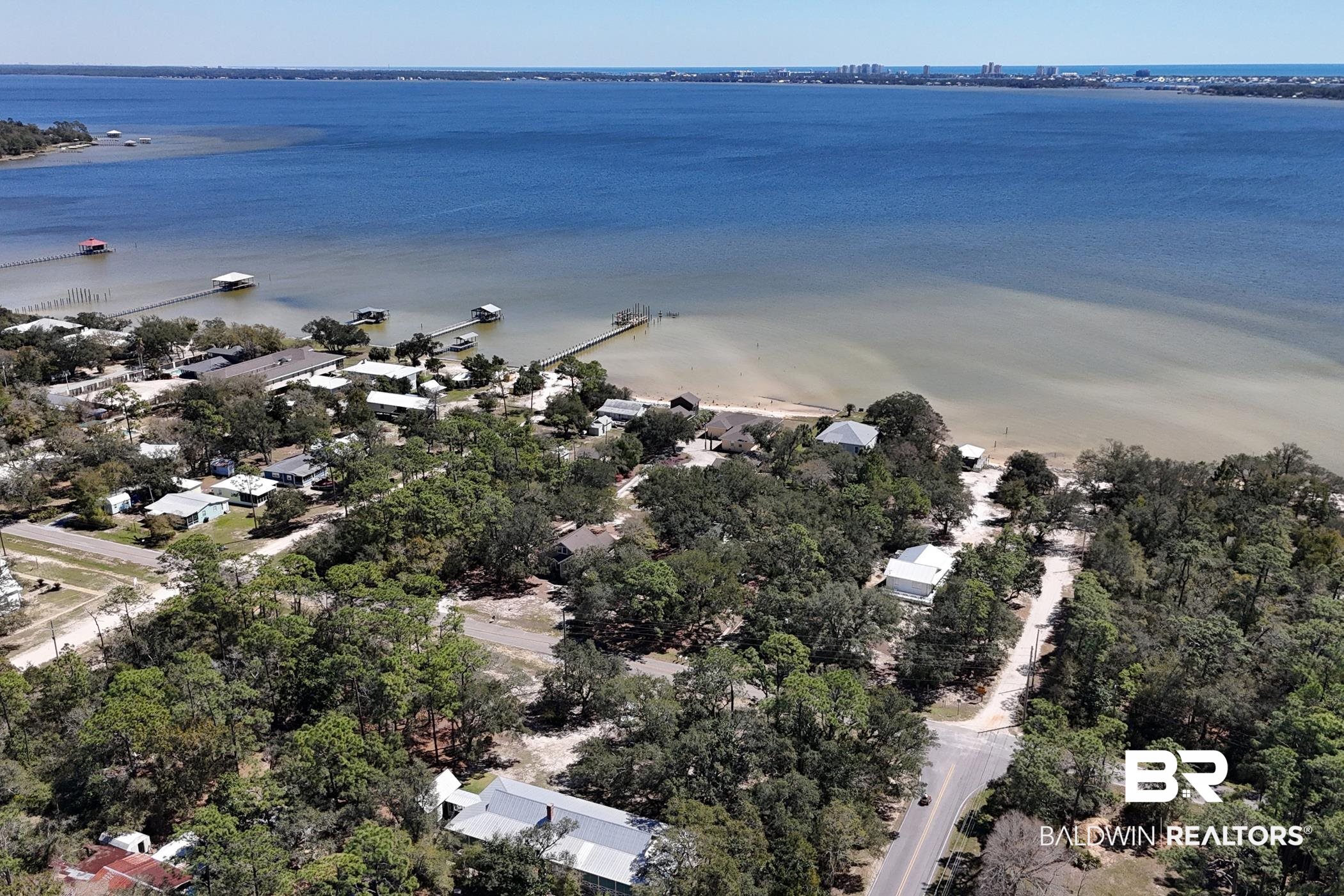 30671 Magnolia Street Elberta, AL 36530 - Photo 65 of 68 Drone / aerial view featuring a water view