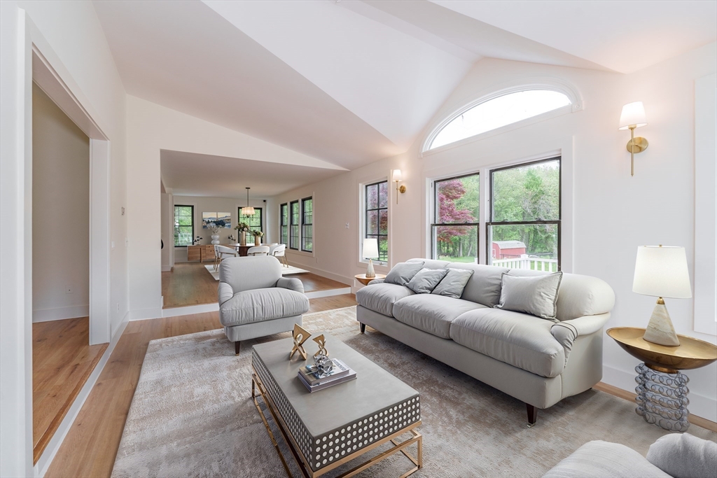 6 Hitching Post Lane Wilbraham, MA 01095 - Photo 17 of 34 a living room with furniture and a large window