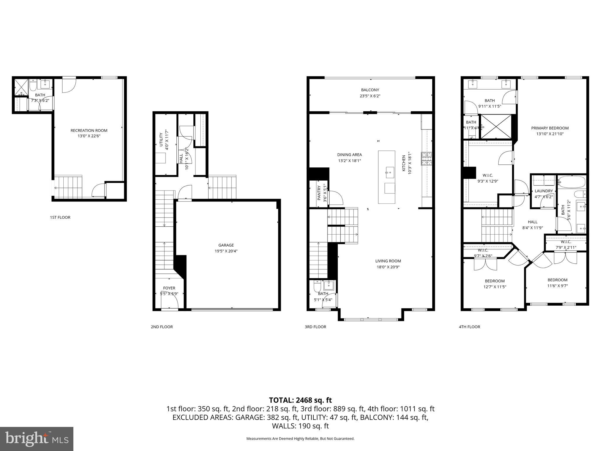 13826 Ridgeview Court Cockeysville, MD 21030 - Photo 42 of 46 Full Floor Plan