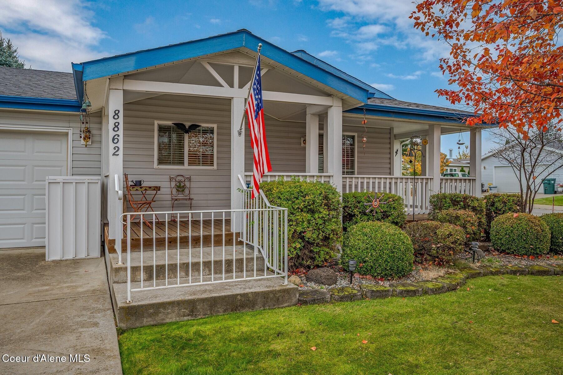 8862 North Mac Arthur Way Hayden, ID 83835 - Photo 2 of 47 Covered Front Porch