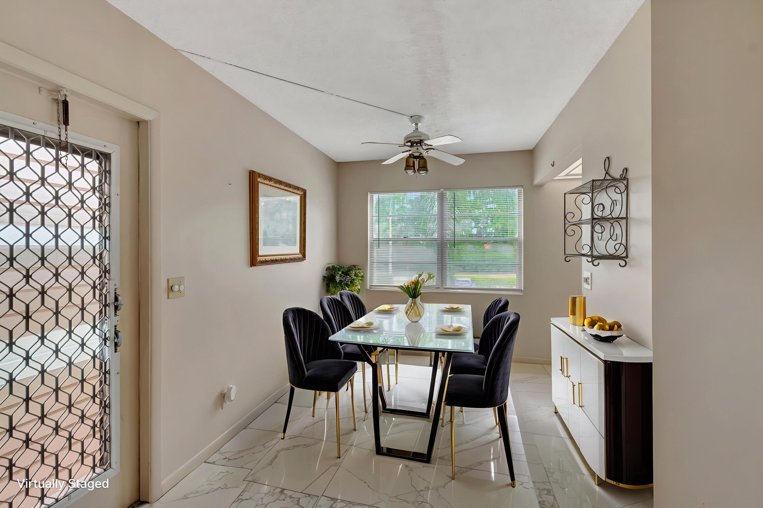 393 Fanshaw J Boca Raton, FL 33434 - Photo 5 of 91 VIRTUAL STAGING DIN.RM