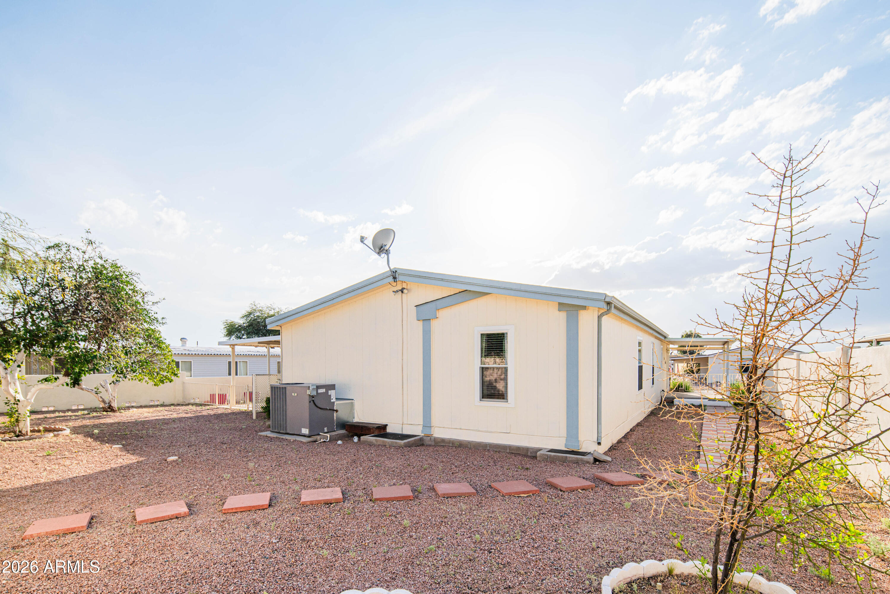 633 South 87th Place Mesa, AZ 85208 - Photo 19 of 55 a view of a house with backyard