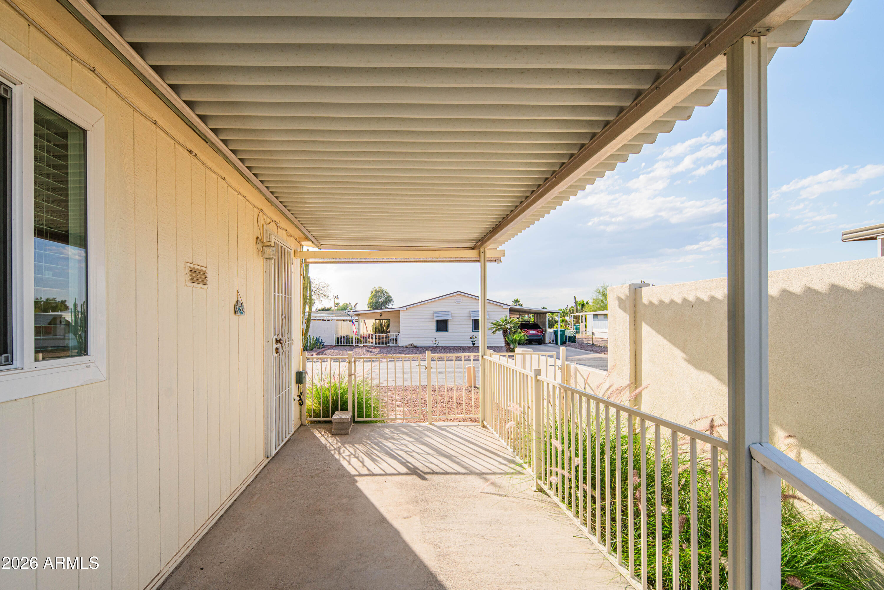 633 South 87th Place Mesa, AZ 85208 - Photo 24 of 55 a view of a porch