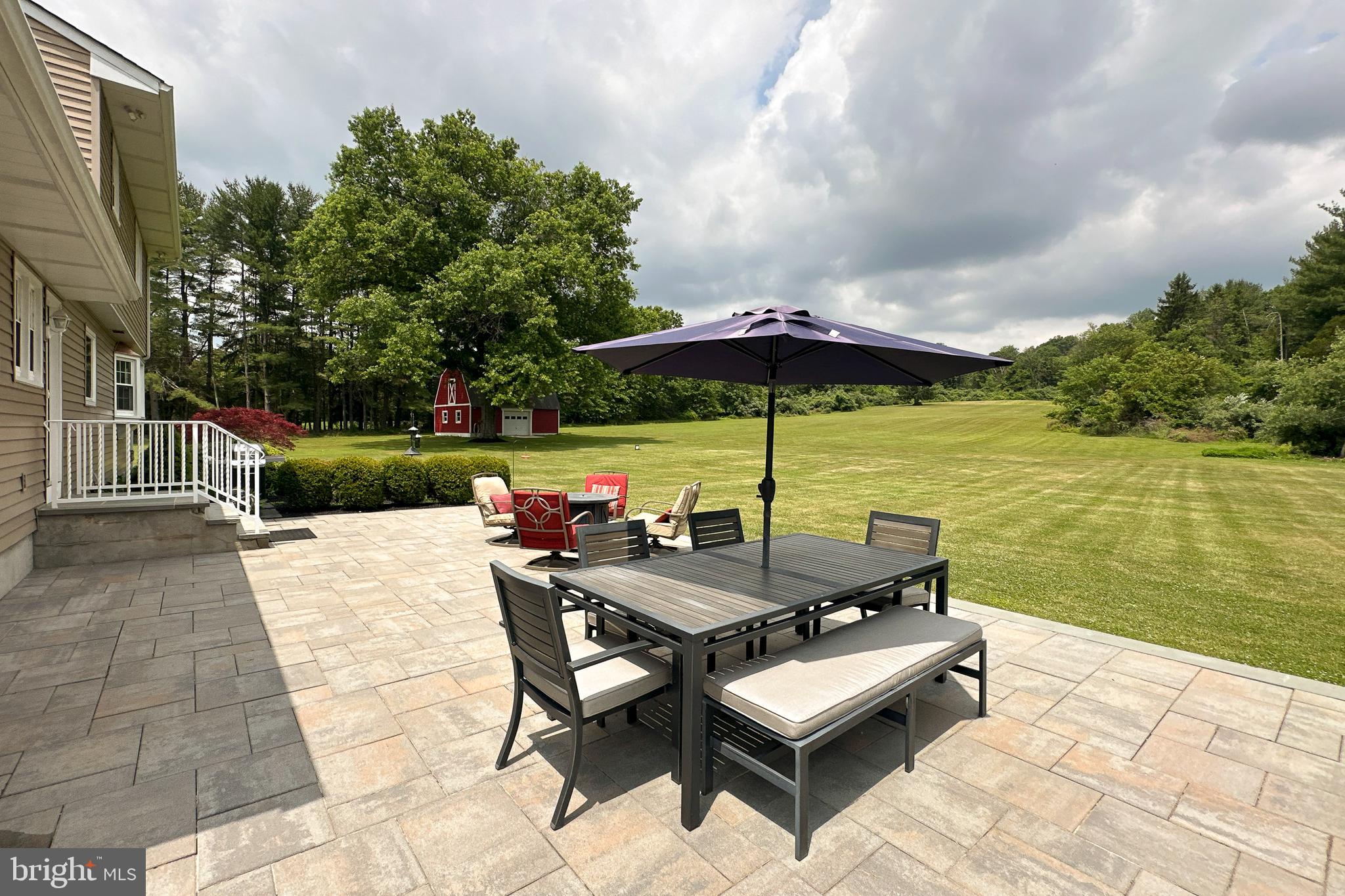 56 Valley Road Lambertville, NJ 08530 - Photo 12 of 49 a view of a terrace with sitting area
