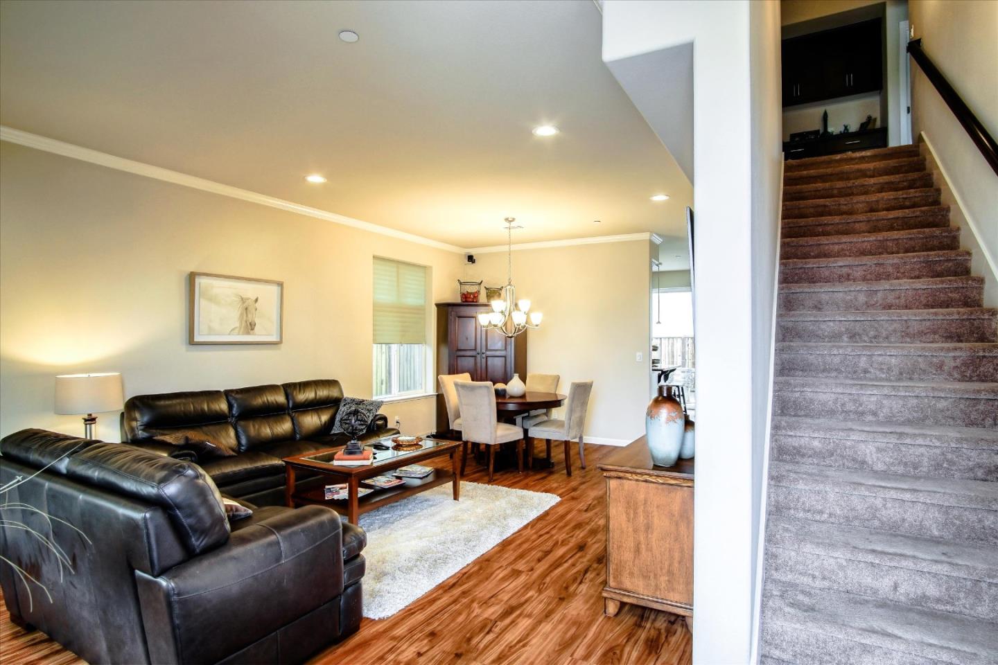 108 Springtime Circle Hollister, CA 95023 - Photo 33 of 36 a living room with furniture and wooden floor