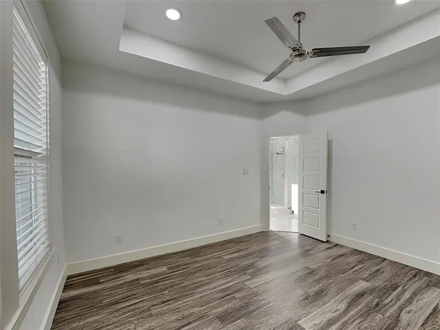wooden floor in an empty room