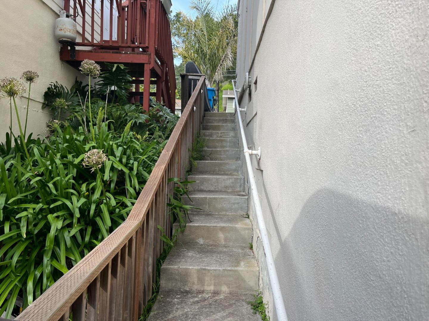 5 Malavear Court, Unit INLAW Pacifica, CA 94044 - Photo 13 of 13 a view of balcony with wooden floor