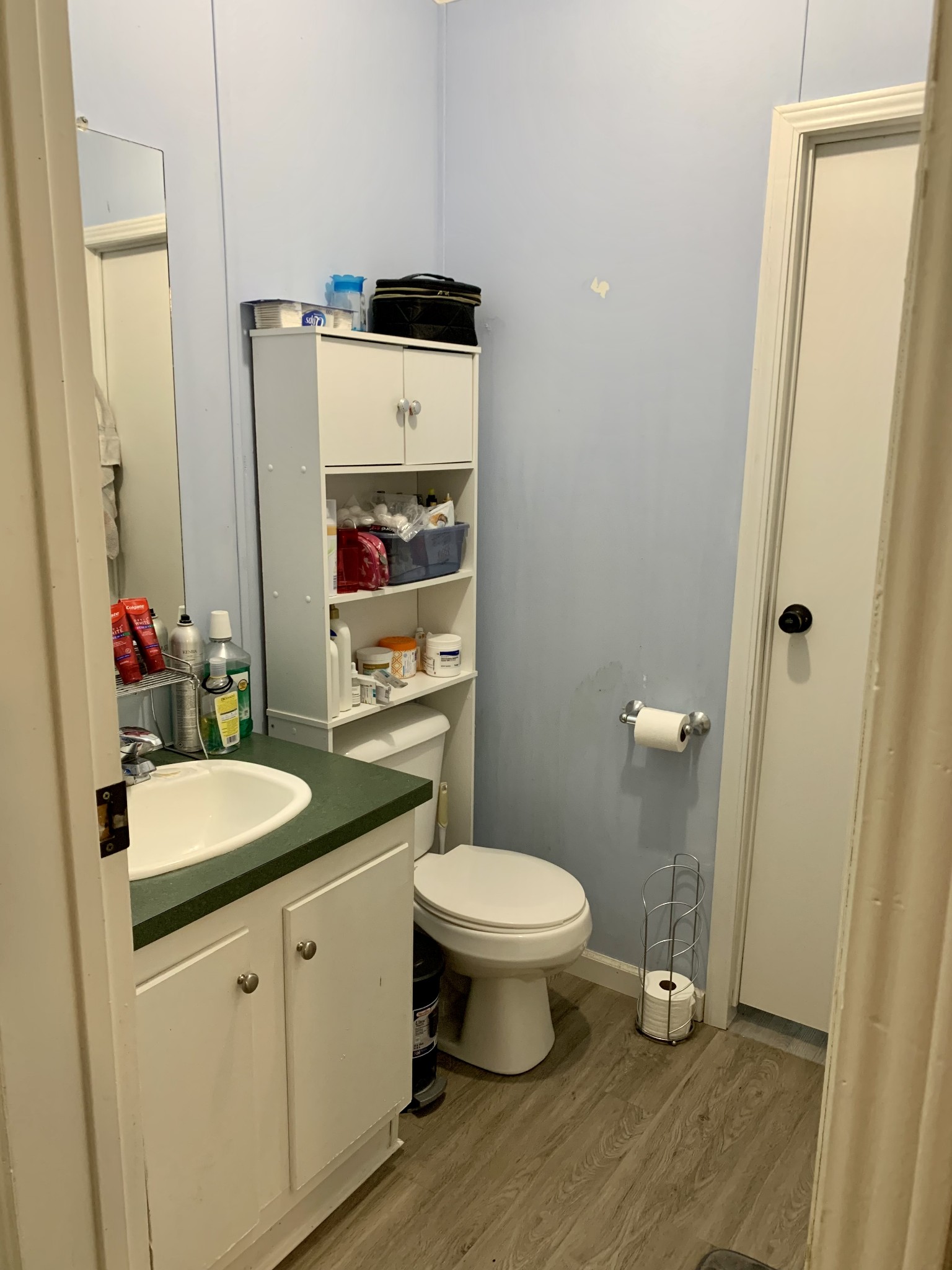 1145 Boyd Road Lafayette, TN 37083 - Photo 12 of 17 a bathroom with a sink toilet and a mirror
