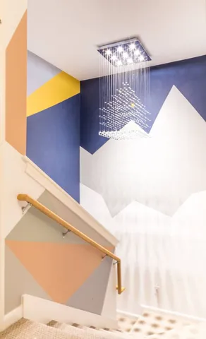 a view of a living room