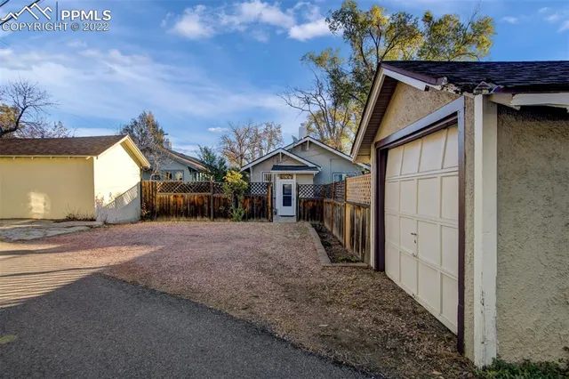 a view of large house with a street