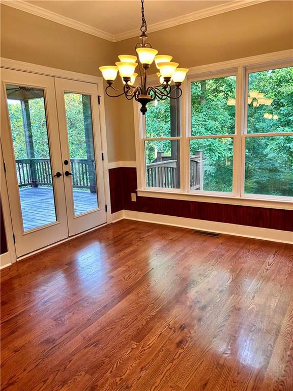 348 Hidden Trail Pendergrass, GA 30567 - Photo 20 of 40 a view of livingroom with wooden floor and furniture