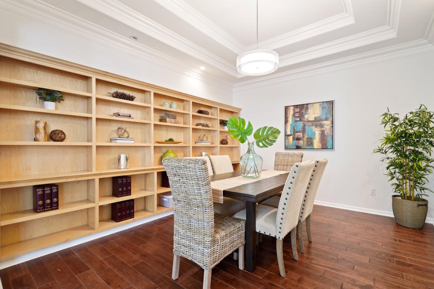 3066 Grey Eagle Drive Walnut Creek, CA 94595 - Photo 12 of 47 a view of a dining room with furniture and wooden floor