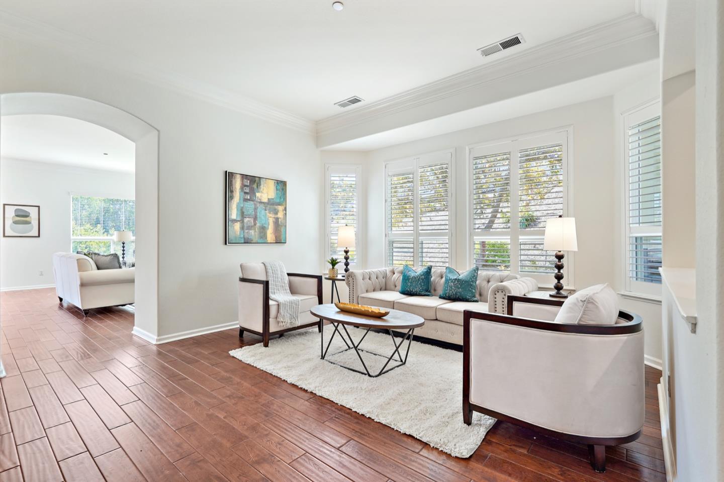 3066 Grey Eagle Drive Walnut Creek, CA 94595 - Photo 9 of 47 a view of a livingroom with furniture window and wooden floor