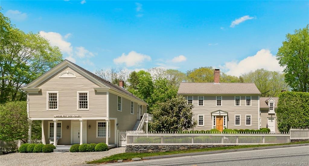 67 Ferry Road Lyme, CT 06371 - Photo 1 of 1 a front view of a house with a yard