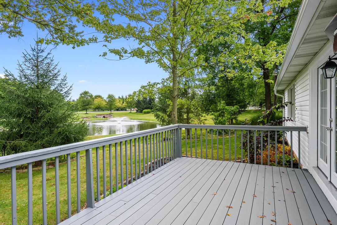 8531 Liberty Road North Powell, OH 43065 - Photo 19 of 43 Deck space off the kitchen. View from all angles