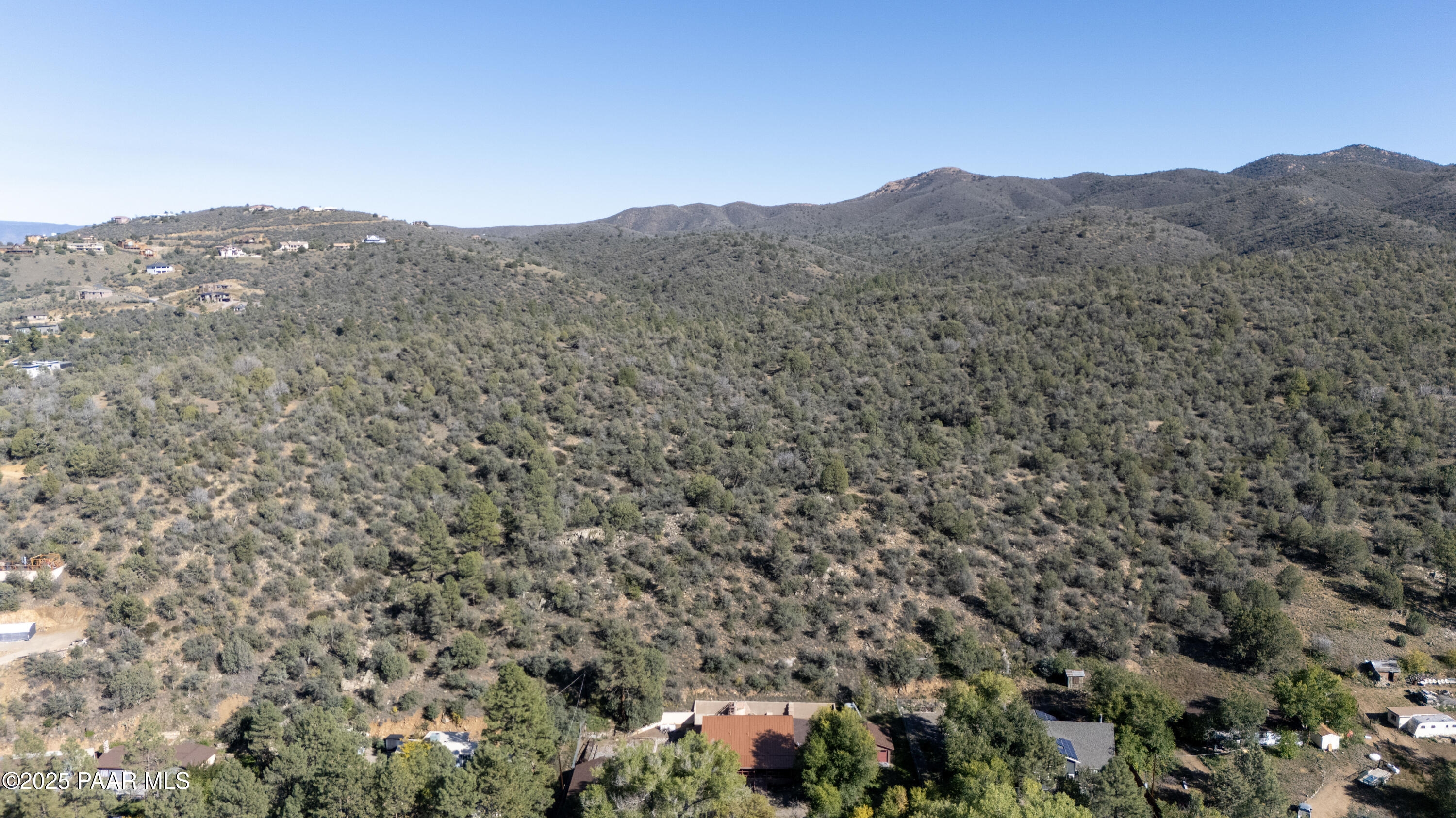 249 South Lynx Creek Road Prescott, AZ 86303 - Photo 116 of 124 a view of a mountain in the distance in a field