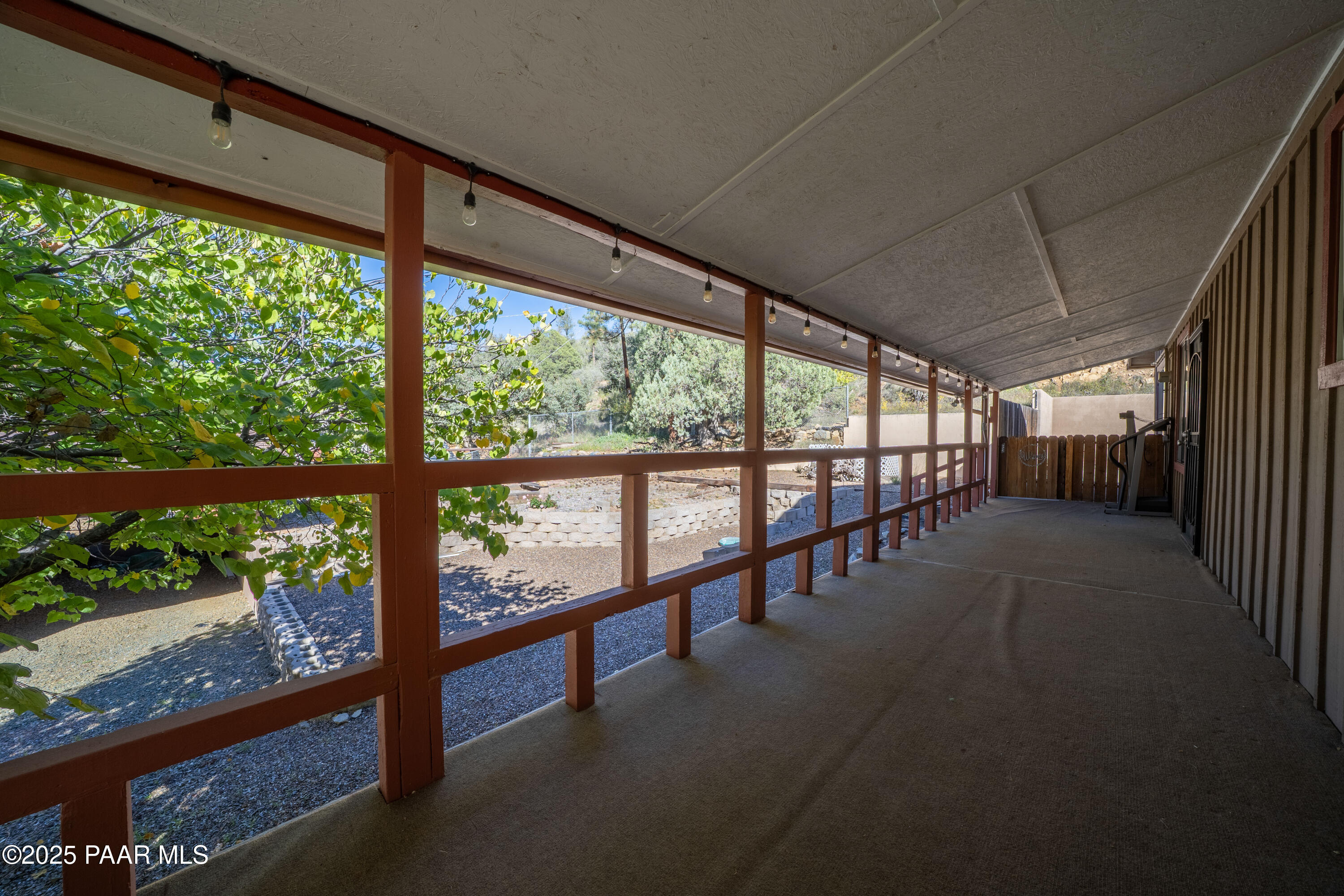 249 South Lynx Creek Road Prescott, AZ 86303 - Photo 77 of 124 a view of a porch