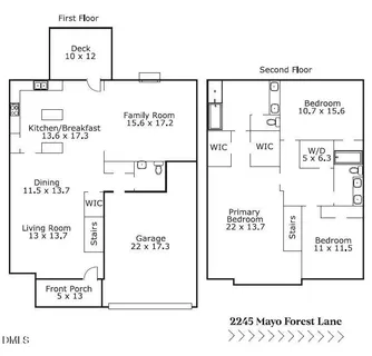 $469,000 | 2245 Mayo Forest Lane, Morrisville, NC 27560