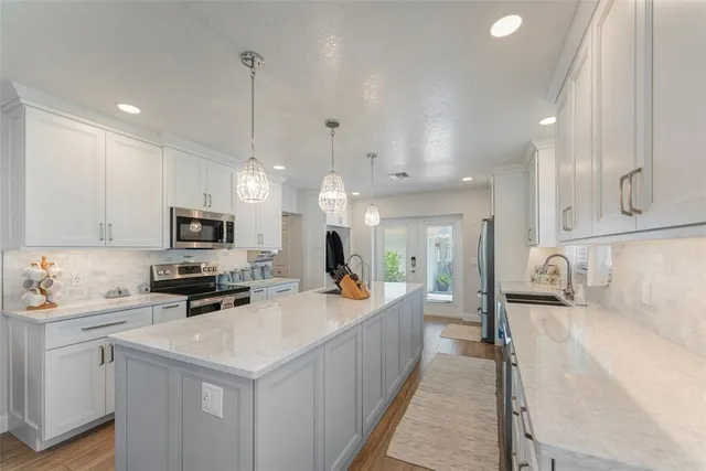 a view of a livingroom with furniture and window