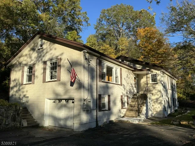 a view of a house with a patio