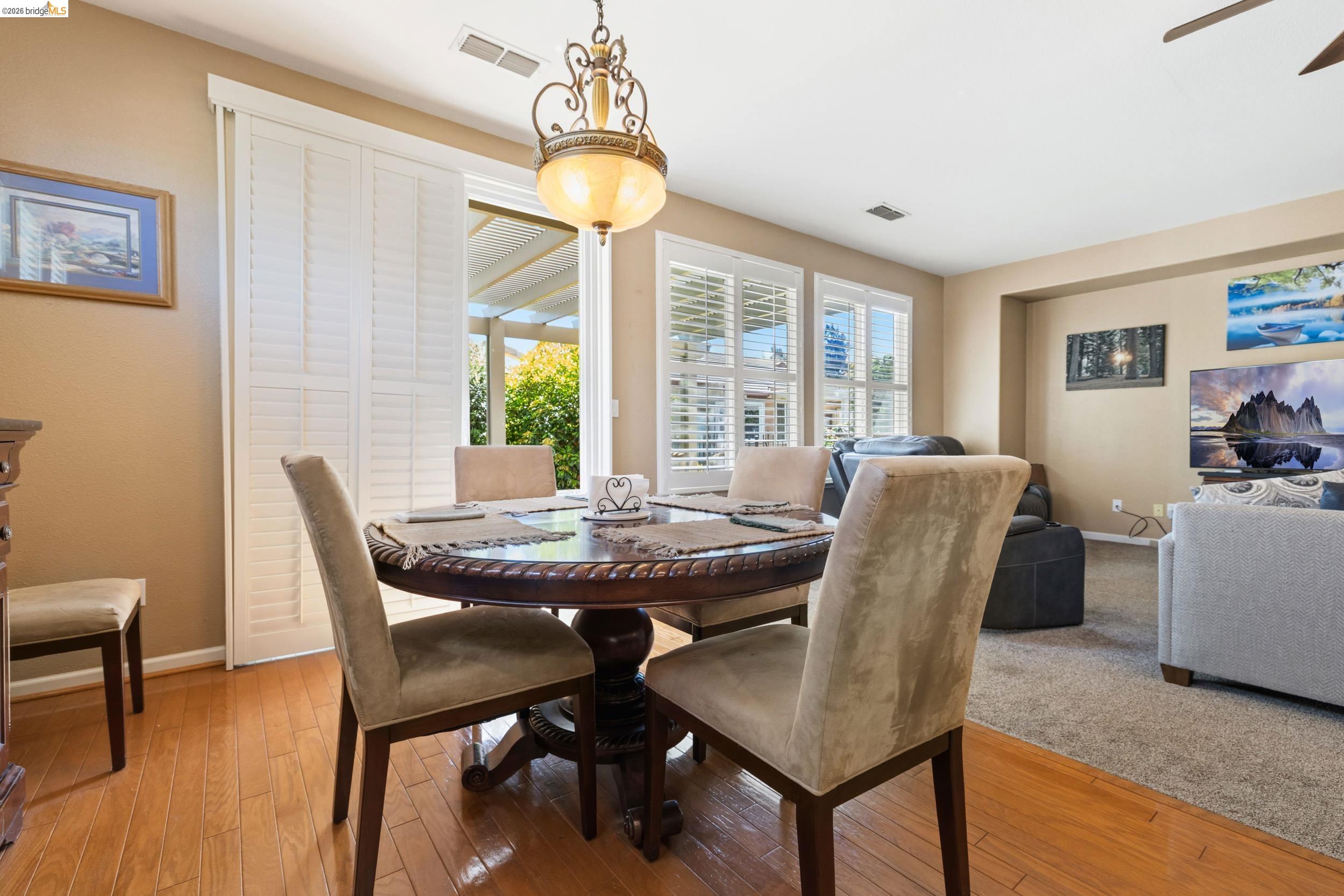1063 Waterwood Drive Rio Vista, CA 94571 - Photo 17 of 38 a view of a dining room with furniture window and outside view