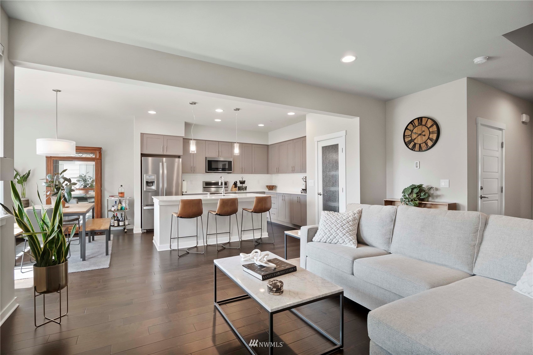 1325 Seattle Hill Road, Unit C4 Bothell, WA 98012 - Photo 2 of 33 a living room with furniture kitchen view and a window
