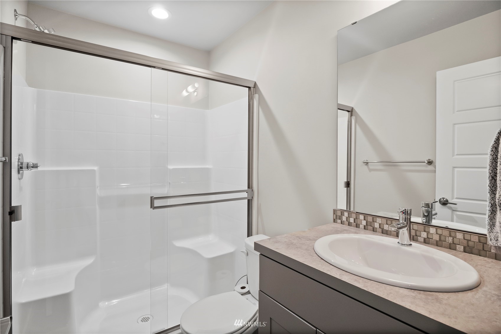 1325 Seattle Hill Road, Unit C4 Bothell, WA 98012 - Photo 25 of 33 a bathroom with a sink toilet and shower