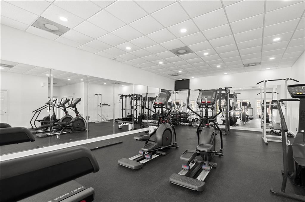 6980 Roswell Road, Unit F7 Atlanta, GA 30328 - Photo 41 of 43 a view of a room with gym equipment