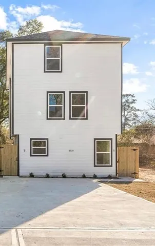 a house with a outdoor space