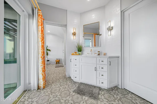 a view of a terrace with chairs