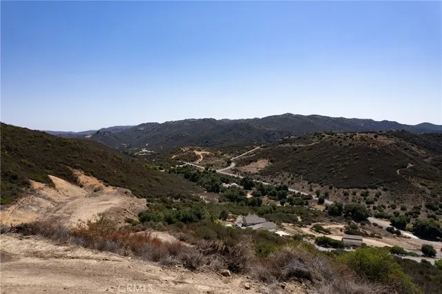a view of a mountain in the distance