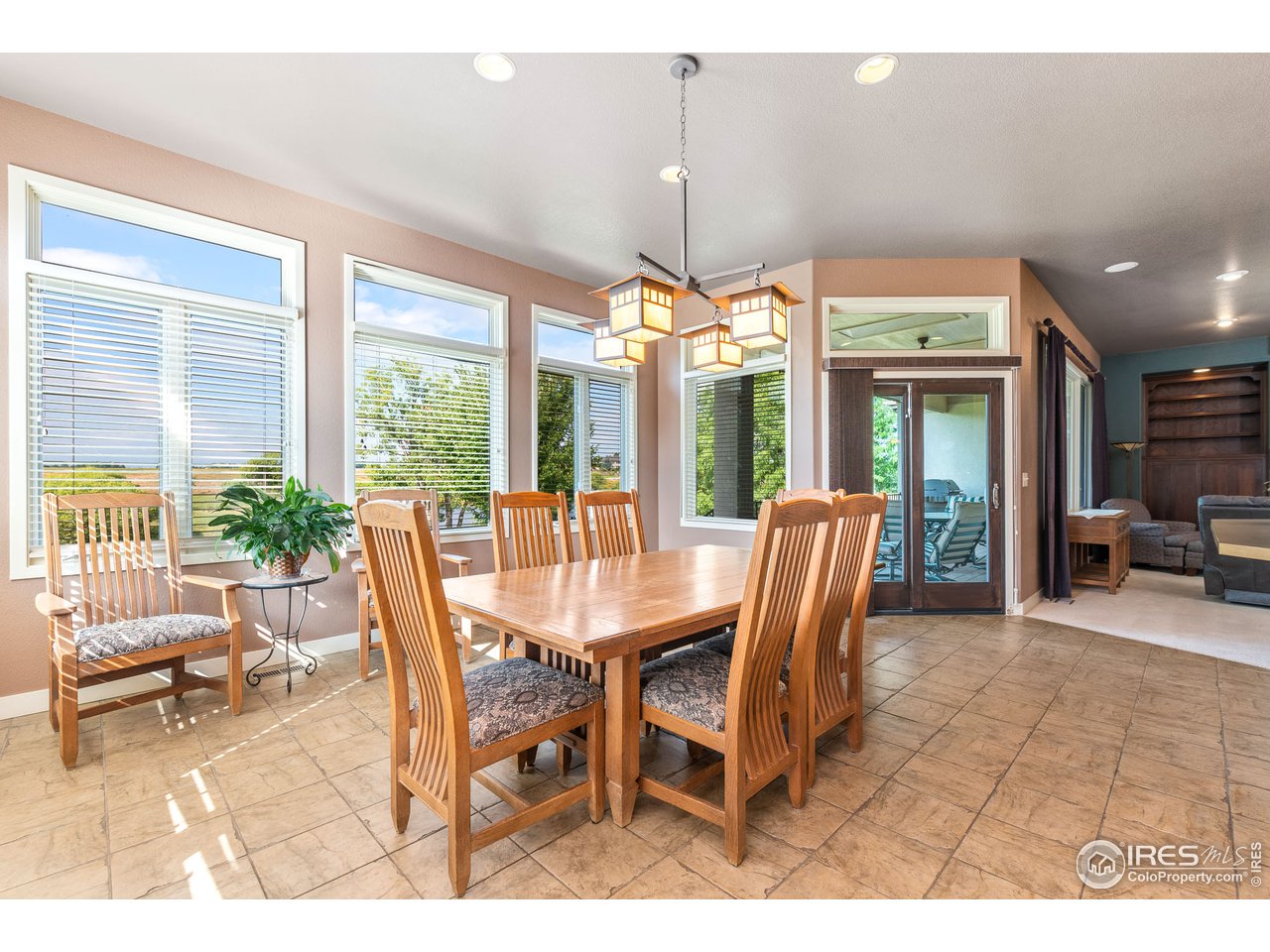902 Ridge W Drive Windsor, CO 80550 - Photo 8 of 34 Large Breakfast nook with views
