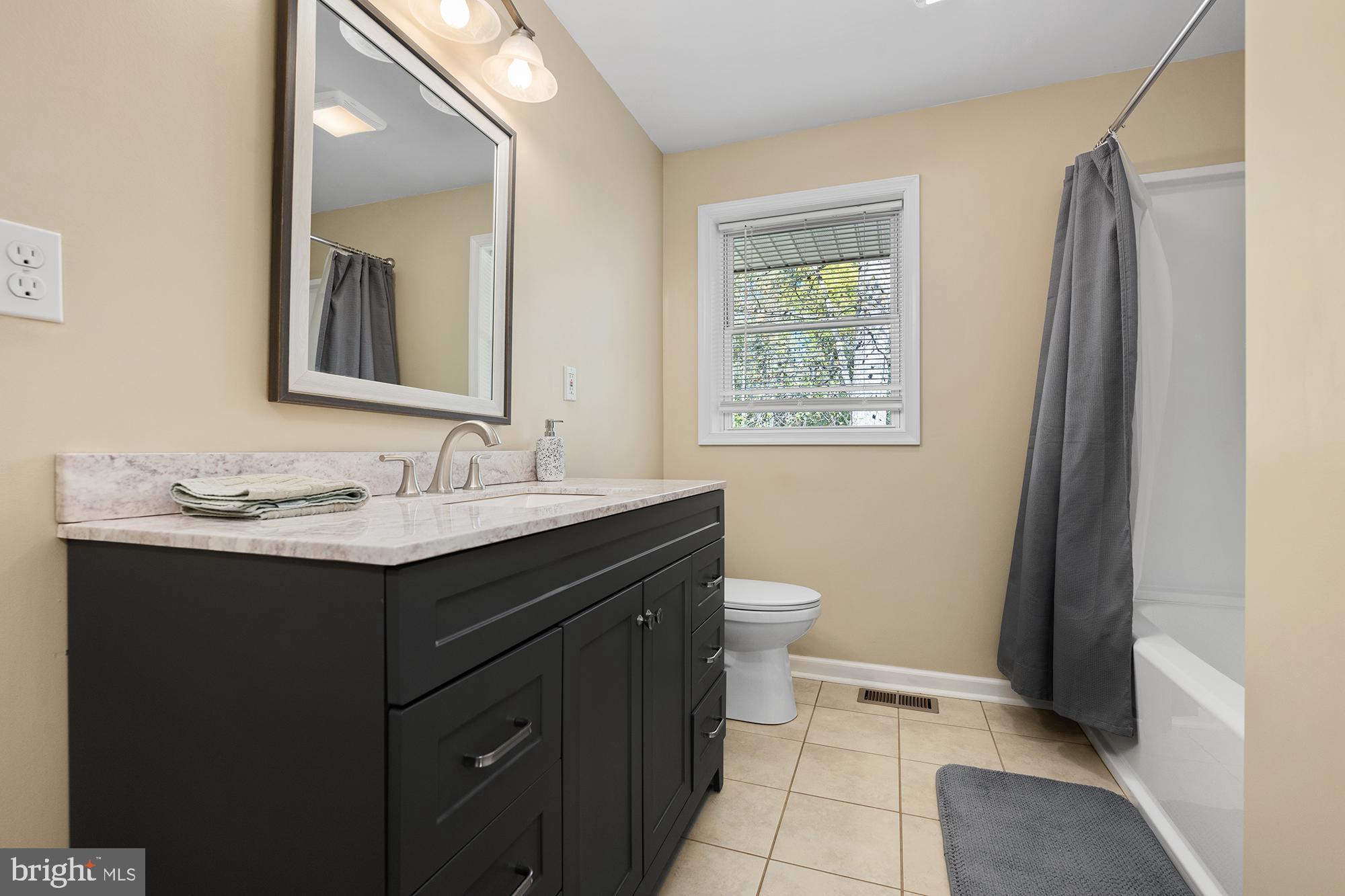 4010 Greenmount Church Road Hampstead, MD 21074 - Photo 22 of 32 a bathroom with a sink vanity toilet and a mirror
