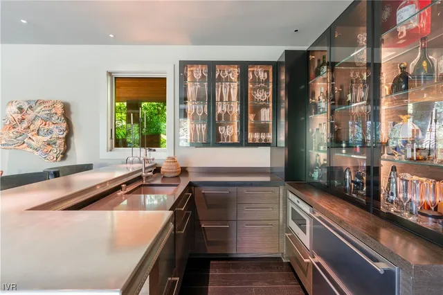 a view of entry way with wooden floor