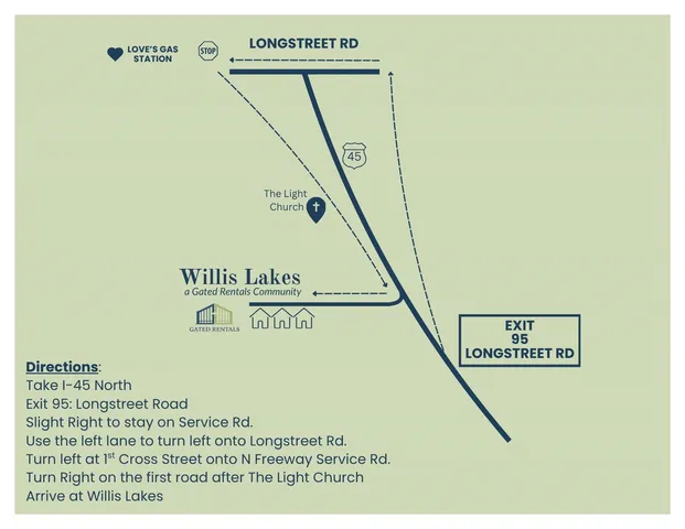 $940 | 11203 Lewis Creek Circle, Willis, TX 77318