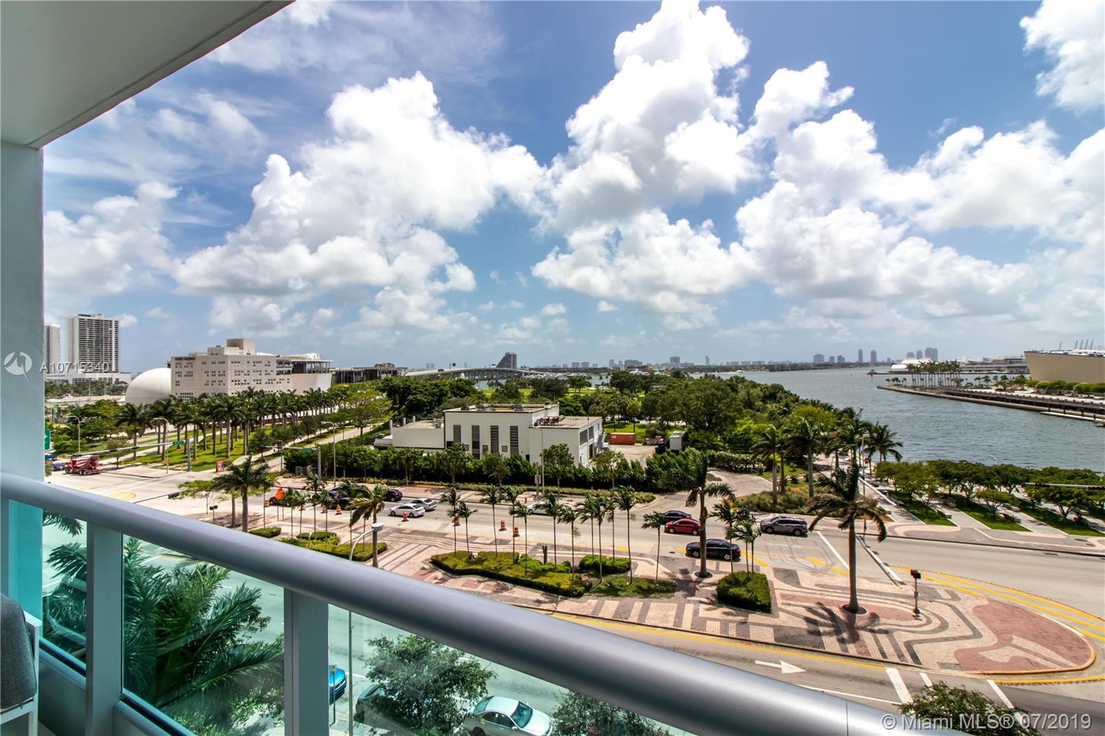 900 Biscayne Boulevard, Unit 705 Miami, FL 33132 - Photo 12 of 43 a view of a city from a balcony
