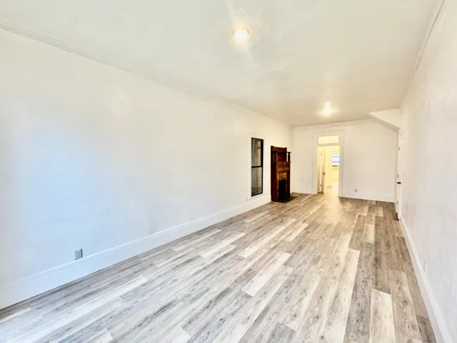 a sign that is on the side of a house