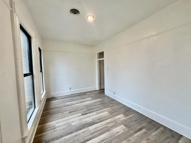 a sign that is on the side of a building