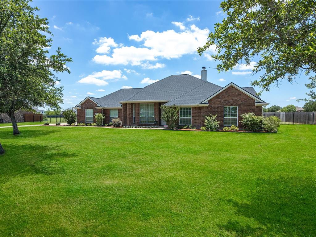 10066 Irish Ridge Forney, TX 75126 - Photo 37 of 39 Single story home with brick siding, a chimney, and a shingled roof