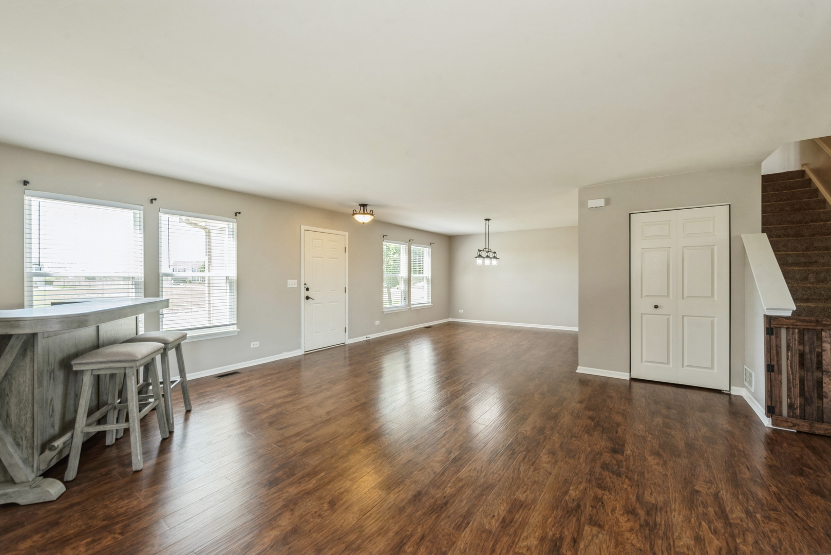 2204 Ridge Drive Hebron, IL 60034 - Photo 4 of 26 a view of livingroom with furniture and wooden floor