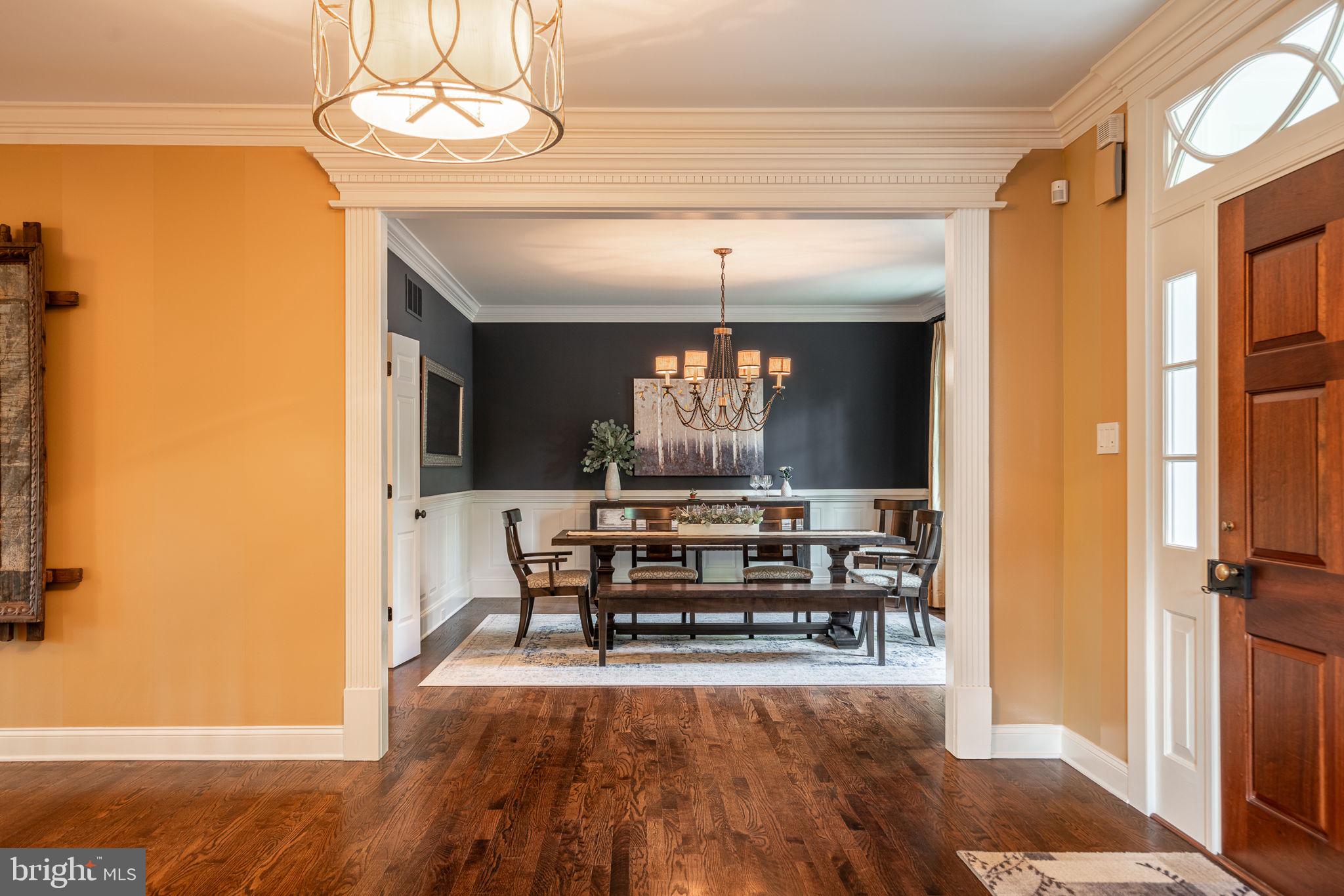 4104 Howell Road Malvern, PA 19355 - Photo 14 of 84 a view of a dining room with furniture window and wooden floor