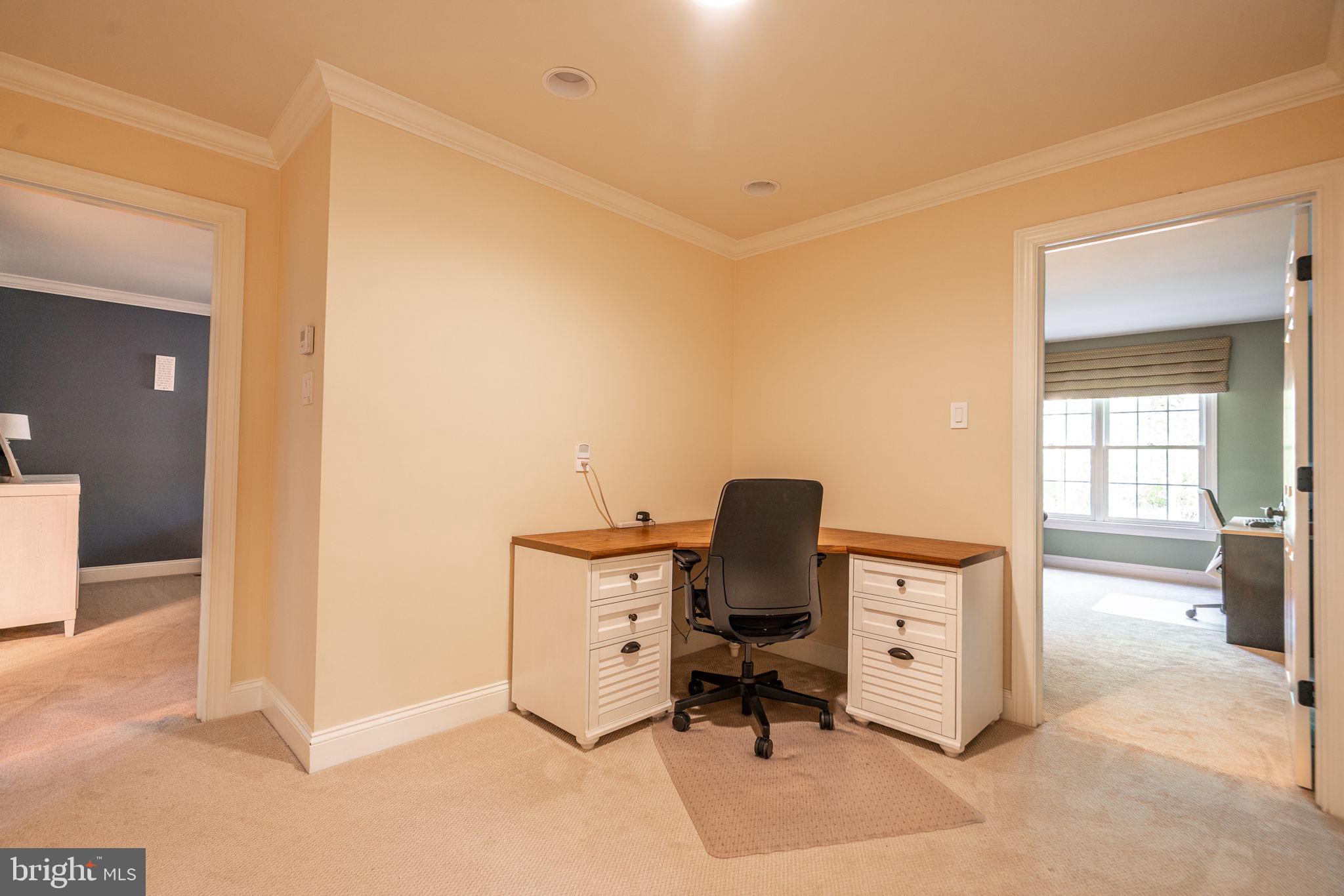 4104 Howell Road Malvern, PA 19355 - Photo 70 of 84 a view of workspace with wooden floor and windows