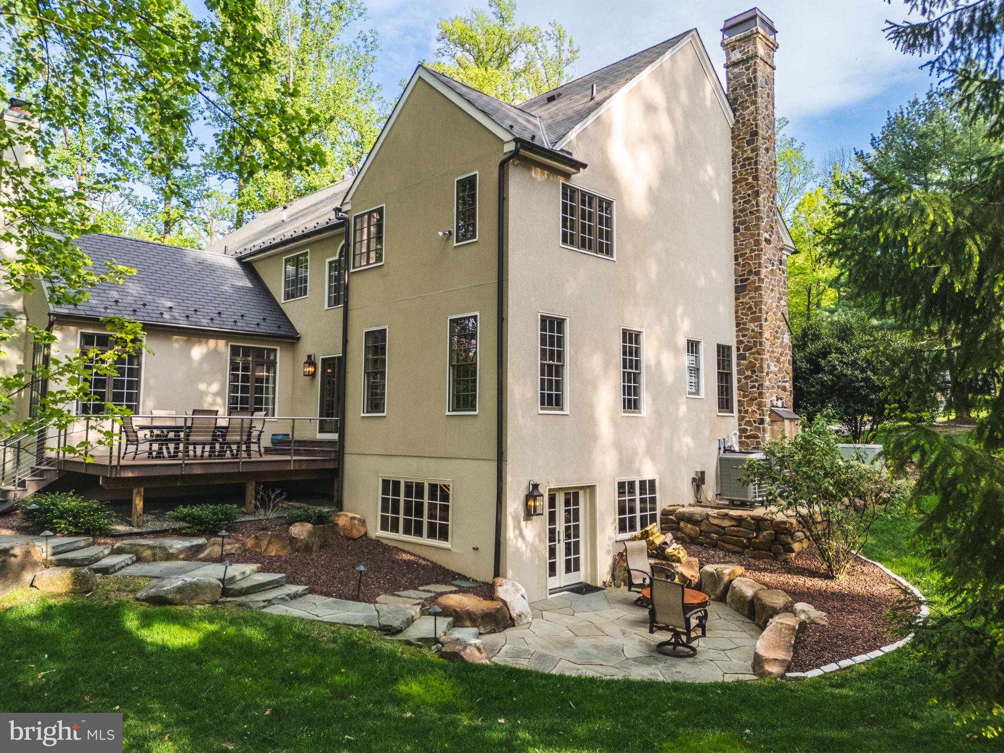 4104 Howell Road Malvern, PA 19355 - Photo 76 of 84 a view of a house with backyard and sitting area