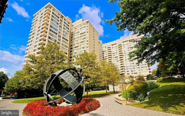 a front view of a building