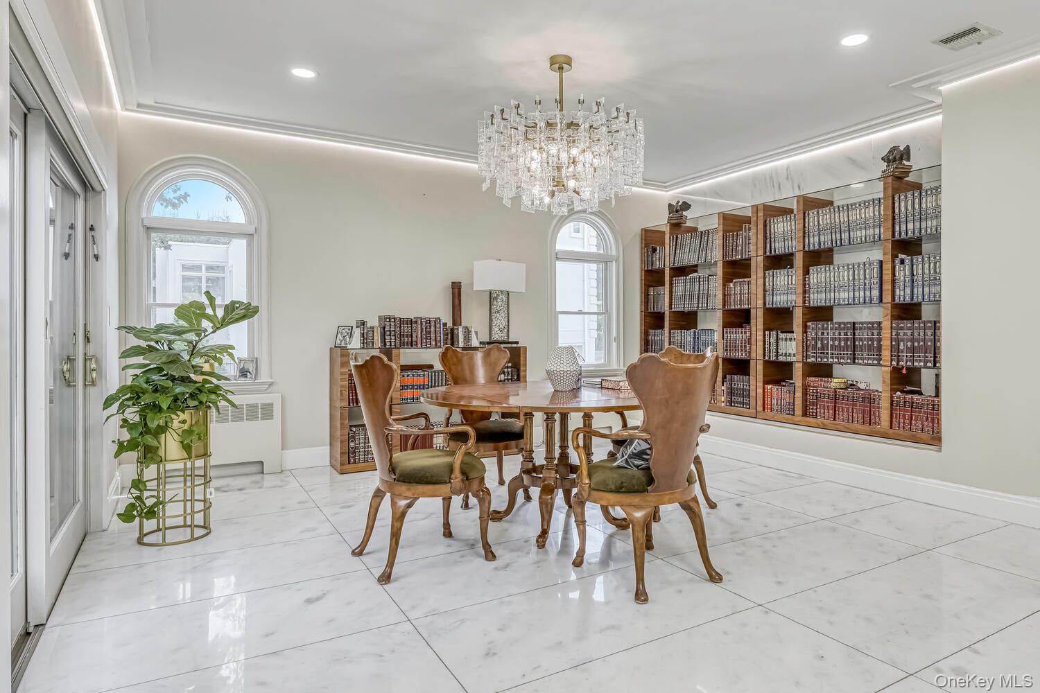 4 Cortland Road Monsey, NY 10952 - Photo 14 of 29 a view of a dining room with furniture and chandelier