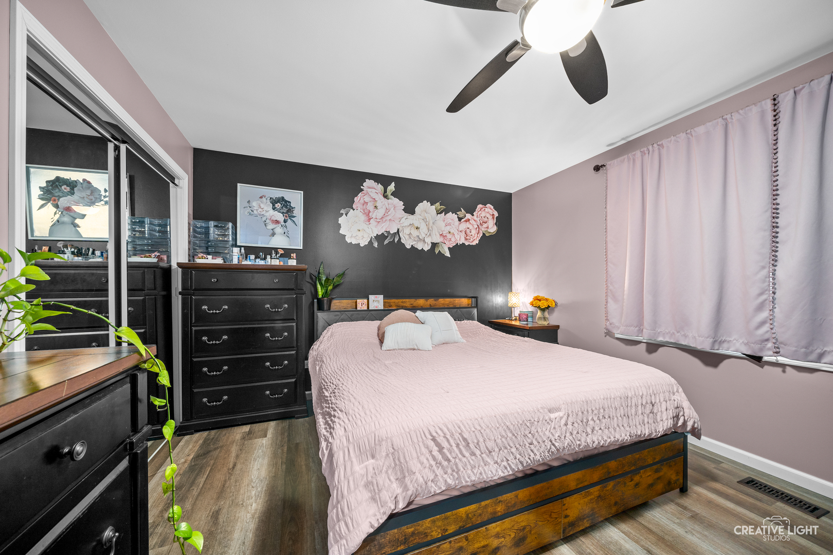 3000 Art Schultz Drive Plainfield, IL 60586 - Photo 12 of 18 a bedroom with a bed and a flat tv screen