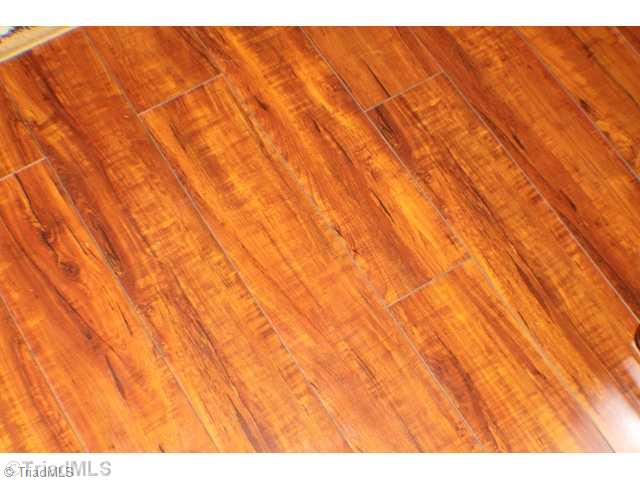 Living Room. Beautiful laminate flooring!