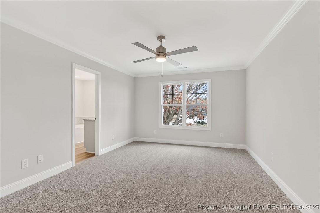 419 Delmore Road Autryville, NC 28318 - Photo 21 of 34 an empty room with windows and fan